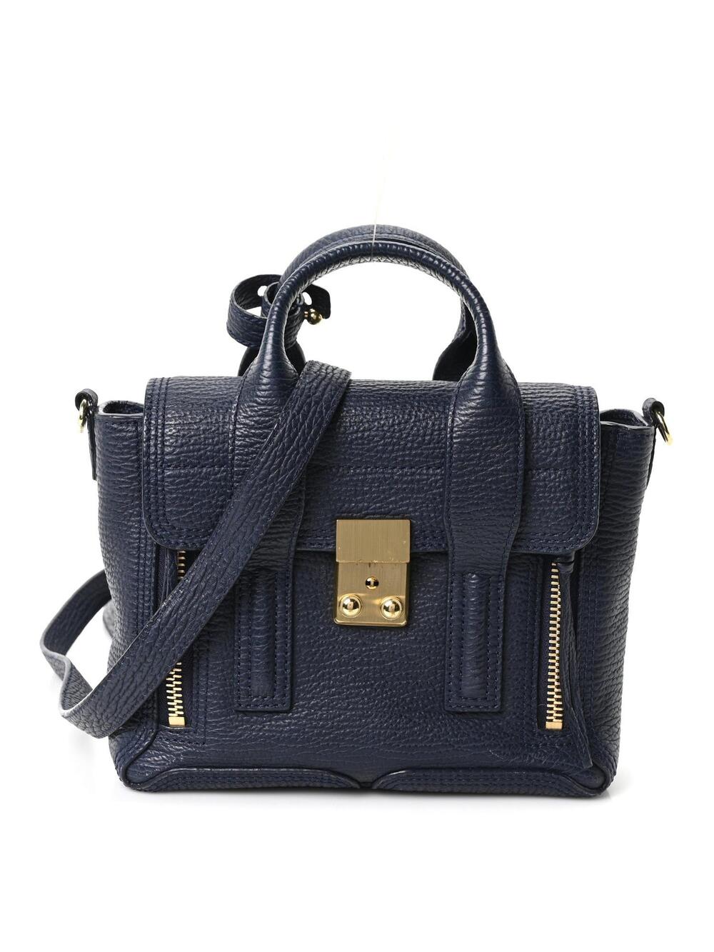 3.1 Phillip Lim Textured Calfskin Mini #343769322B